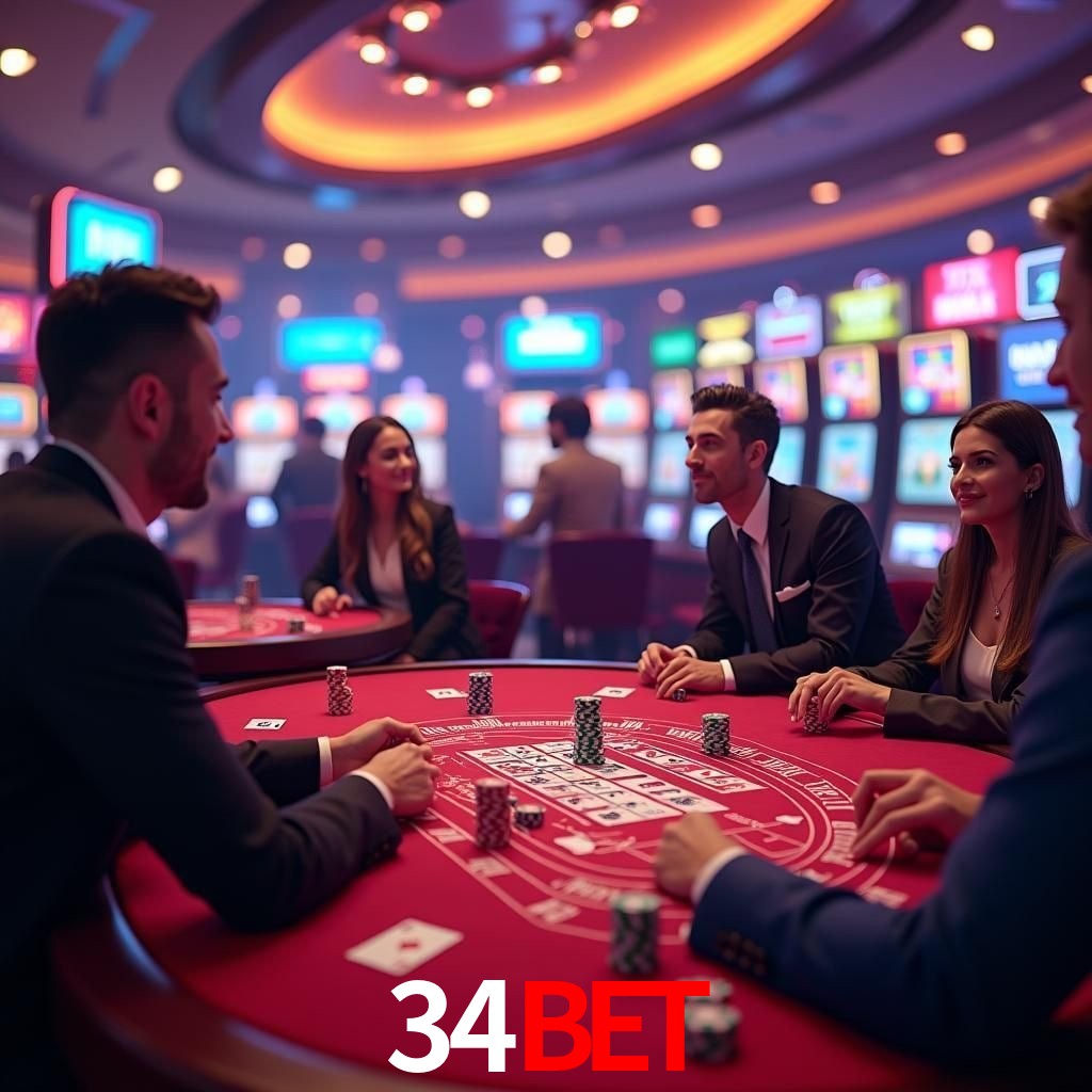 Mesa de Blackjack 34bet
